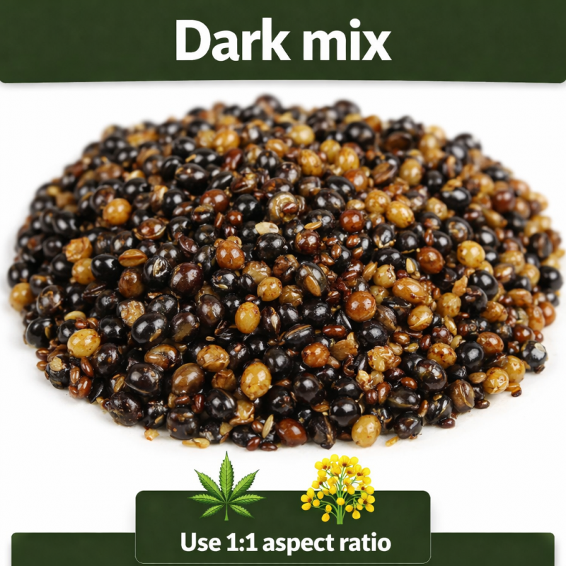 Dark Mix – Konope/Repka (Varený partikel)