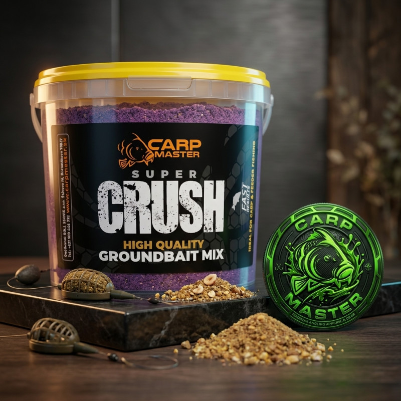Groundbait Super Crush Sladká kukurica – Hrubozrnná zmes 5 kg