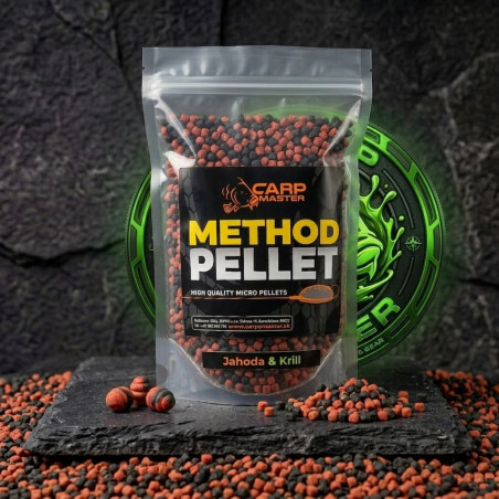 method-feeder-pelety-jahoda-krill-1kg-cerveno-cierny-mix-krmivo