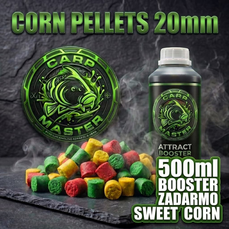 kukuricne-pelety-20mm-mix-500ml-booster-sweet-corn-carpmaster